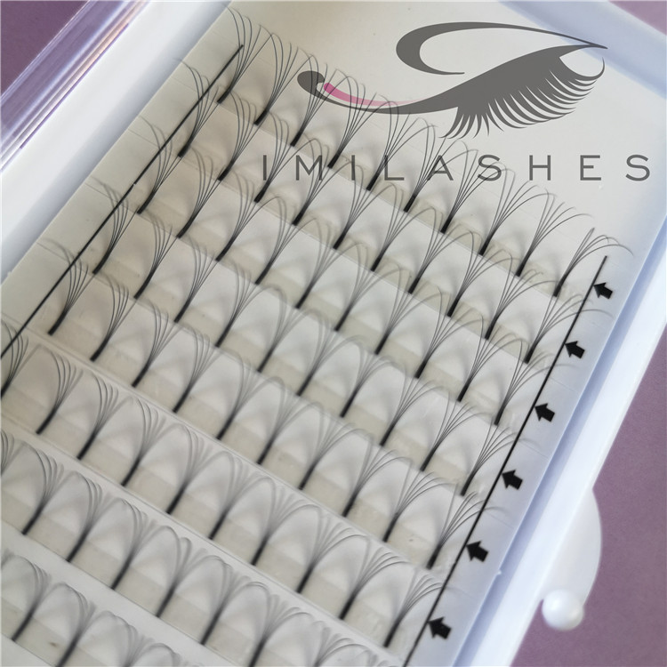 China eyelash extensions factory wholesale best 5D premade fans volume lashes 